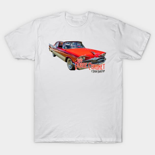 1959 Dodge Coronet 2 Door Hardtop T-Shirt by Gestalt Imagery